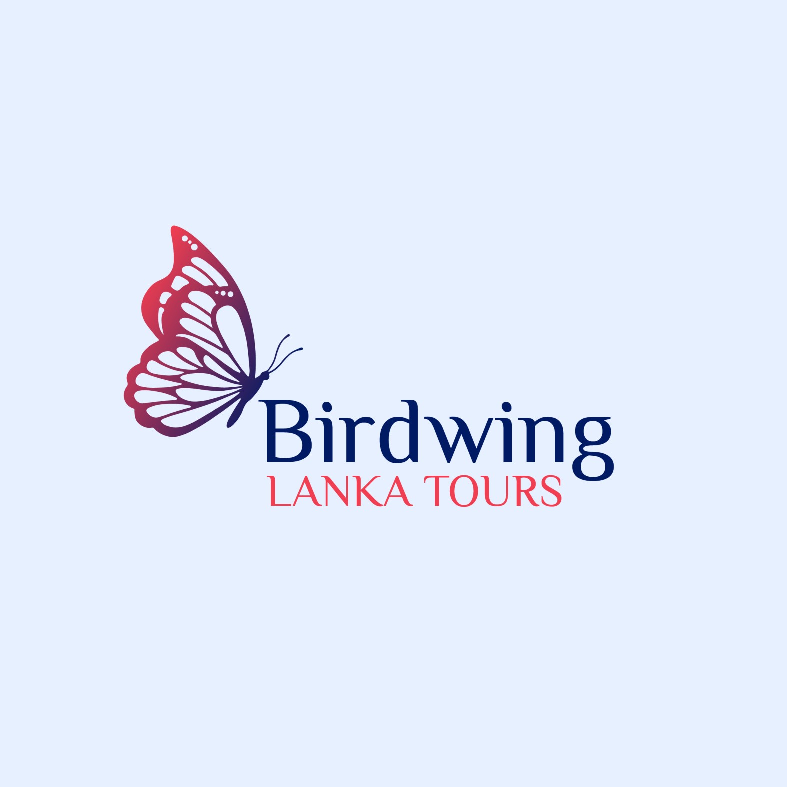 Birdwing Lanka Tours Logo Design Project